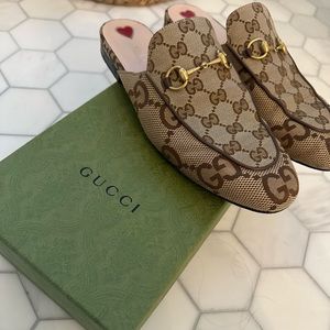 Gucci Jumbo GG Princetown Mule
